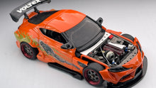 Load image into Gallery viewer, Diecast Custom - GR Supra Soul with ZJZ engine & Brian’s Fast & Furious Livery - Tomica Custom