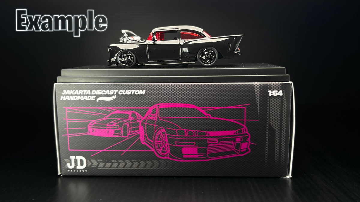 Diecast Custom - BMW E30 Super Race Car Jägermeister - Hot