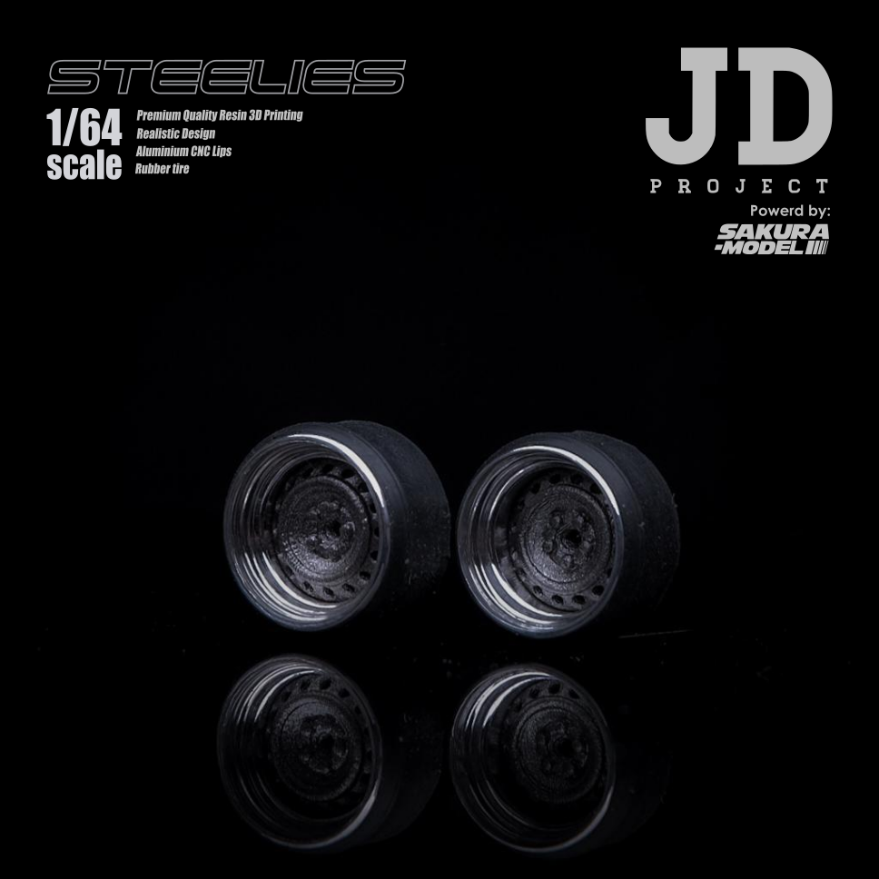 JDP Custom wheel 64 scale model Steelies – JDProject