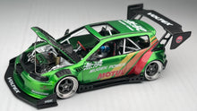 Load image into Gallery viewer, Diecast Custom - Honda Civic Time Attack Monster with Dual Engine - Hot Wheels Custom