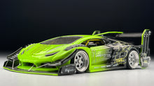 Load image into Gallery viewer, Diecast Custom - Lamborghini Huracan Time Attack V12 Twin Turbo Powered - Hot Wheels Custom