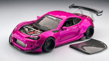 Load image into Gallery viewer, Diecast Custom - Scion FR-S Rocket Bunny Ladies on Wheels - Hot Wheels Custom