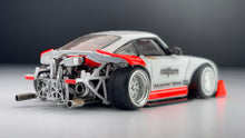 Load image into Gallery viewer, Diecast Custom- Ferrari Engine powered Porsche - hot Wheels custom