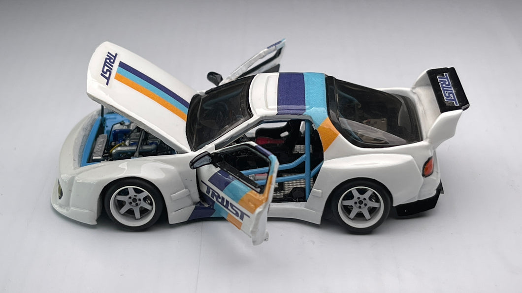 Diecast Custom - Mazda Savana RX7 FC3S - Hot Wheels Custom