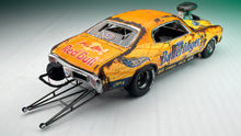 Load image into Gallery viewer, Diecast Custom - 1970 Patina Chevy Chevelle Drag Rebuild - Hot Wheels Custom