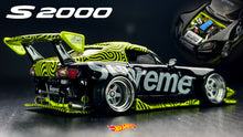 Load image into Gallery viewer, Diecast Custom - Honda S2000 Street Racing K24 Turbo powered with Supreme Livery - Hot Wheels Custom