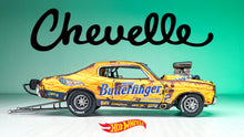 Load image into Gallery viewer, Diecast Custom - 1970 Patina Chevy Chevelle Drag Rebuild - Hot Wheels Custom