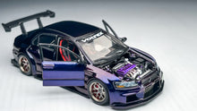 Load image into Gallery viewer, Diecast Custom - Mitsubishi Lancer Evolution VII - Hot Wheels Custom
