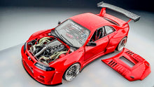 Load image into Gallery viewer, Diecast Custom - Nissan Skyline R33 With LS Twin turbo Engine - Hot Wheels Custom