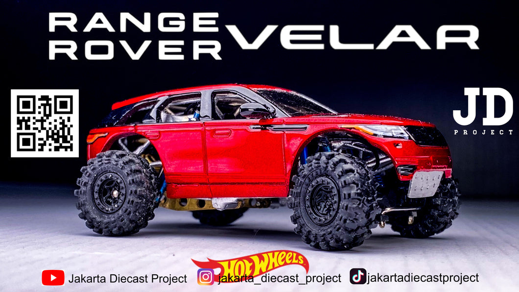 Diecast Custom - Range Rover Velar PreRunner rear engine - Hot Wheels Custom