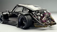 Load image into Gallery viewer, Diecast Custom - Porsche 911 Carrera with RWB body kit &amp; engine details - Hot Wheels Custom