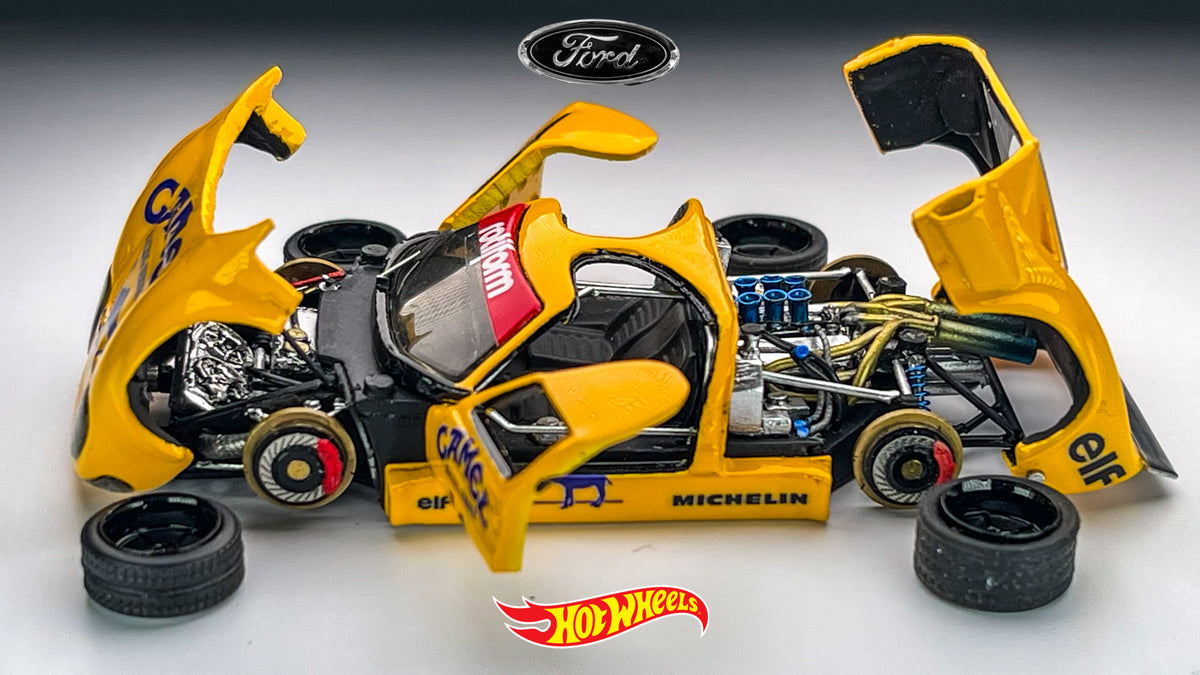 Diecast Custom - Ford GT40 race car Hot Wheels Custom - Hot Wheels Cus ...