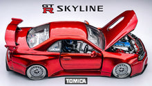 Load image into Gallery viewer, Diecast Custom - Clean and Super Detail  Nissan GTR R34 1:62 model - Tomica Custom