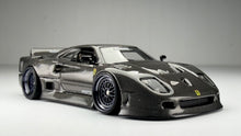 Load image into Gallery viewer, Diecast Custom - Fully Carbonized Ferrari F40 with 4 Rotor Quad Turbo Hot Wheels Custom - Hot Wheels Custom