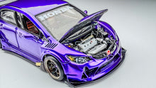 Load image into Gallery viewer, Diecast Custom - Honda Civic FD K series Turbo Engine  - Hot Wheels Custom