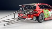 Load image into Gallery viewer, Diecast Custom - Civic EG FWD Drag Beast K24 engine with Sprunk GTAV livery - Hot Wheels Custom