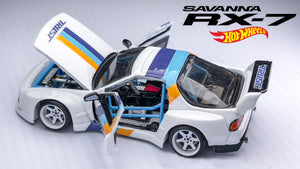 Diecast Custom - Mazda Savana RX7 FC3S - HotWheels Custom