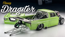 Load image into Gallery viewer, Diecast Custom - Classy Badass Studebaker Truck Drag race car - Hot Wheels Custom