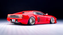 Load image into Gallery viewer, Diecast Custom - Restomod clean stance Ferrari Testarossa Hot - Wheels Custom