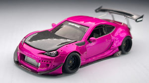 Diecast Custom - Scion FR-S Rocket Bunny Ladies on Wheels - Hot Wheels Custom