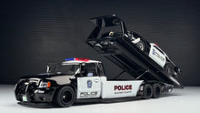 Load image into Gallery viewer, Diecast Custom - Team Transport Police Car Speed Enforcement Drag - HotWheels Custom