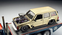 Load image into Gallery viewer, Diecast Custom - Jeep Cherokee Drag - Hot Wheels Custom
