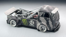 Load image into Gallery viewer, Diecast Custom - Volkswagen T2 Drift Truck V10 powered with Ken Block Livery - Hot Wheels Custom