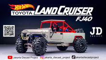 Load image into Gallery viewer, Diecast Custom - Toyota Land Cruiser FJ40 PreRunner - Hot Wheels Custom