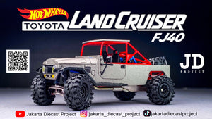 Diecast Custom - Toyota Land Cruiser FJ40 PreRunner - Hot Wheels Custom