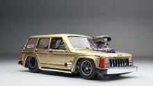 Load image into Gallery viewer, Diecast Custom - Jeep Cherokee Drag - Hot Wheels Custom