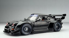 Load image into Gallery viewer, Diecast Custom - Porsche 911 Carrera with RWB body kit &amp; engine details - Hot Wheels Custom