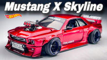 Load image into Gallery viewer, Diecast Custom - Merge this Ford Mustang X Nissan Skyline R32 - Hot Wheels Custom
