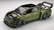 Load image into Gallery viewer, Diecast Custom - Beast truck Toyota Hilux V8 rear engine powered - Matchbox Custom