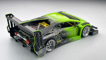 Load image into Gallery viewer, Diecast Custom - Lamborghini Huracan Time Attack V12 Twin Turbo Powered - Hot Wheels Custom