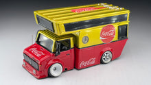 Load image into Gallery viewer, Diecast Custom - Mercedes Benz Unimog Coca Cola Camper Truck - Hot Wheels Custom
