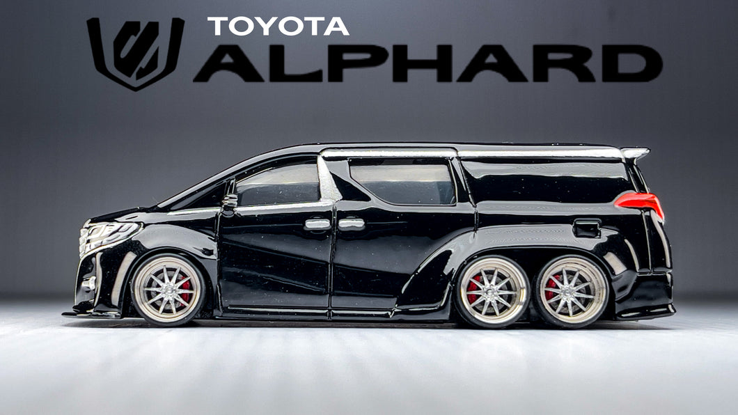 Diecast Custom - Toyota Alphard 6 Wheeler - Tomica Custom