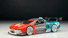 Load image into Gallery viewer, Diecast Custom - Track day Honda/Acura NSX Rotor twin turbo engine Swapped - Hot Wheels Custom