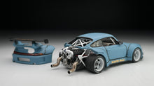 Load image into Gallery viewer, Diecast Custom - Porsche RWB V8 ProCharger powered - HotWheels Custom