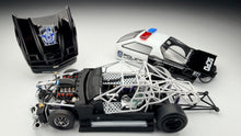 Load image into Gallery viewer, Diecast Custom - Team Transport Police Car Speed Enforcement Drag - HotWheels Custom