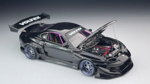 Diecast Custom - Toyota Supra MK4 2JZ Street - Majorette Custom