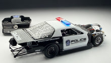 Load image into Gallery viewer, Diecast Custom - Team Transport Police Car Speed Enforcement Drag - HotWheels Custom