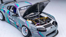 Load image into Gallery viewer, Diecast Custom- V10 Twin Turbo powered Toyota Supra MK4 Drift Car - Majorette Custom