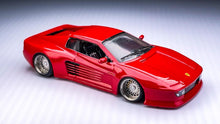 Load image into Gallery viewer, Diecast Custom - Restomod clean stance Ferrari Testarossa Hot - Wheels Custom