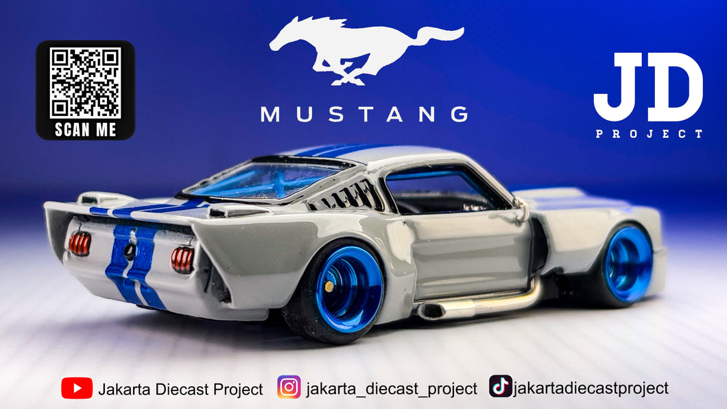 Diecast Custom - Ford Mustang Fastback The Beast  - Hot Wheels Custom
