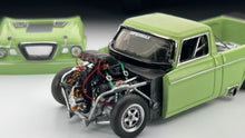 Load image into Gallery viewer, Diecast Custom - Classy Badass Studebaker Truck Drag race car - Hot Wheels Custom