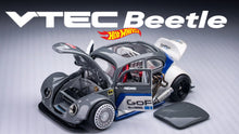 Load image into Gallery viewer, Diecast Custom - Volkswagen Beetle power by Honda B18 mid Engine - Hot Wheels Custom