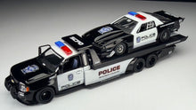 Load image into Gallery viewer, Diecast Custom - Team Transport Police Car Speed Enforcement Drag - HotWheels Custom