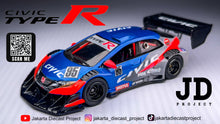 Load image into Gallery viewer, Diecast Custom - Honda Civic FK2 with Rear Engine V8 Twin Turbo monster Pikes Peak - Hot Wheels Custom