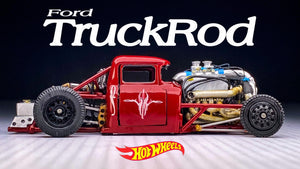 Diecast Custom - TruckRod ‘56 Ford Truck - Hot Wheels Custom