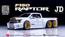 Load image into Gallery viewer, Diecast Custom - Ford F-150 Raptor Slammed 6 Wheeler - Hot Wheels Custom